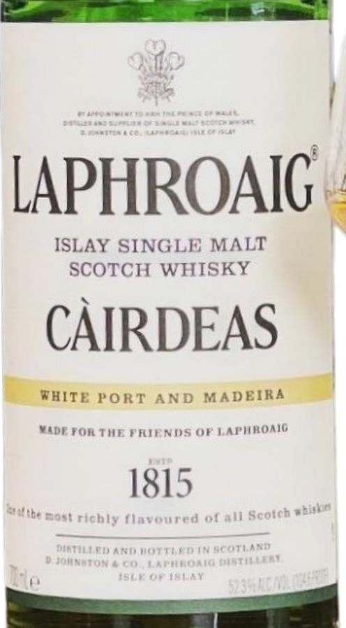 Laphroaig Cairdeas Feis Ile 2023 White Port and Madeira Finish Feis ile 2023 52.3% 700ml