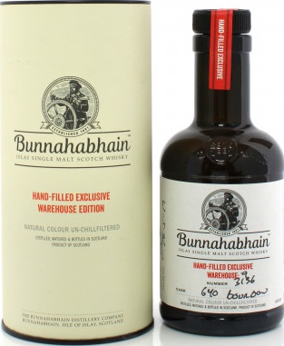 Bunnahabhain 6yo Warehouse 9 Hand-Filled Exclusive Bourbon Barrel 57.5% 200ml