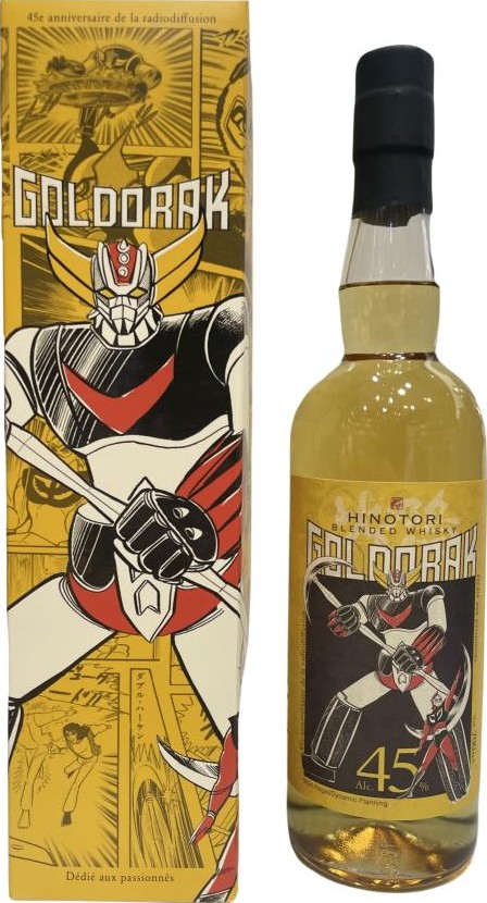 Hinotori Blended Whisky Goldorak 2023 BBC Spirits 45% 700ml