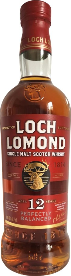 Loch Lomond 12yo American Oak Ex-Bourbon 46% 750ml