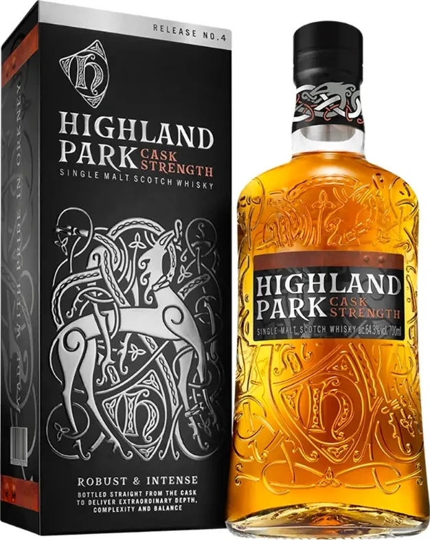 Highland Park Cask Strength Robust & Intense Sherry seasoned European & American Oak 64.3% 700ml