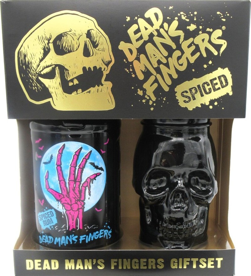 Dead Man's Fingers Spiced Giftbox with Glass 37.5% 700ml