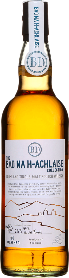 Bad na h-Achlaise Highland Single Malt Scotch Whisky The Bad na h-Achlaise Collection Finished in Madeira 46% 700ml