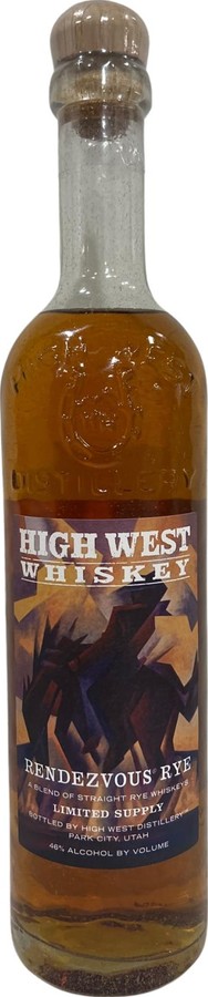 High West Rendevous Rye Limited Supply 46% 750ml