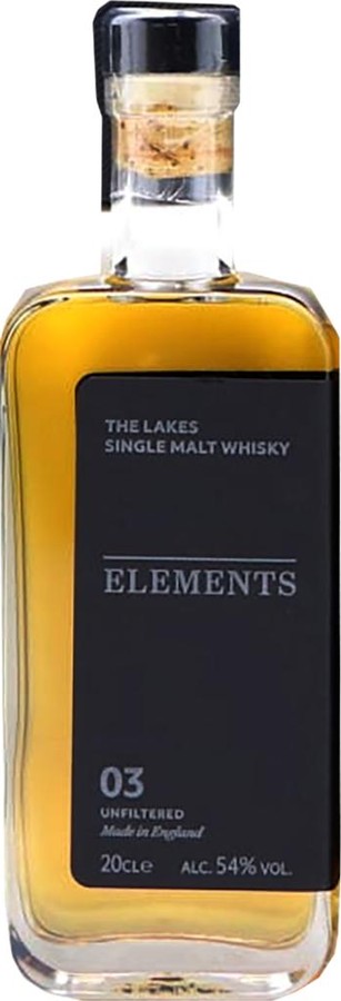 The Lakes Elements #3 A Whiskymaker's Project Amontilado Butt 54% 200ml