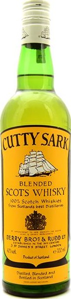 Cutty Sark Blended Scotch Whisky BR importatour exclusiv Cusenier Paris 40% 700ml