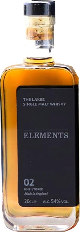 The Lakes Elements #2 A Whiskymaker's Project Manzanilla Butt 54% 200ml