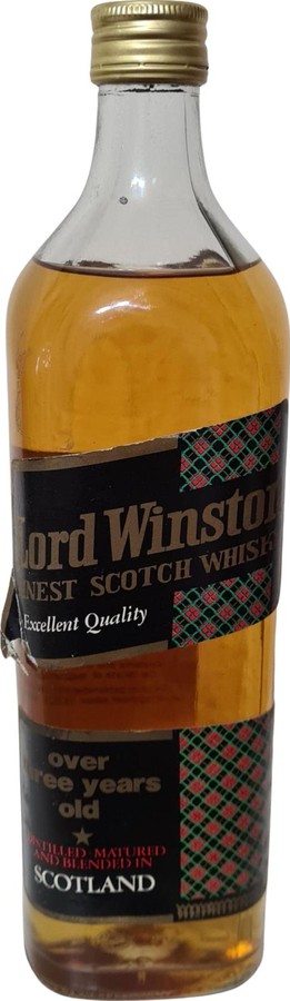 Lord Winston 3yo Distillery Bottling J. Heydt Marken Spirtuosen Havixbeck Bochum 40% 700ml