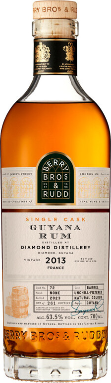 Berry Bros & Rudd 2013 Diamond Guyana 10yo 63.5% 700ml