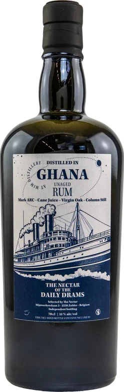 The Nectar of the Daily Drams MIM Distillery ARC Ghana 55% 700ml