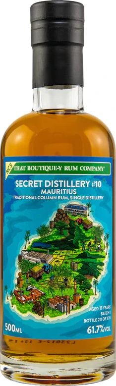 That Boutique-y Rum Company Secret Distillery Batch 10 11yo 61.7% 500ml