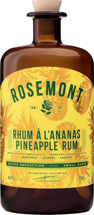 Rosemont Pineapple 40% 700ml