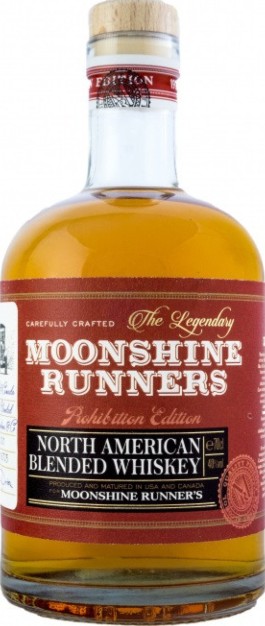Moonshine Runners North American Blended Whisky Prohibition Edition American white oak 40% 700ml