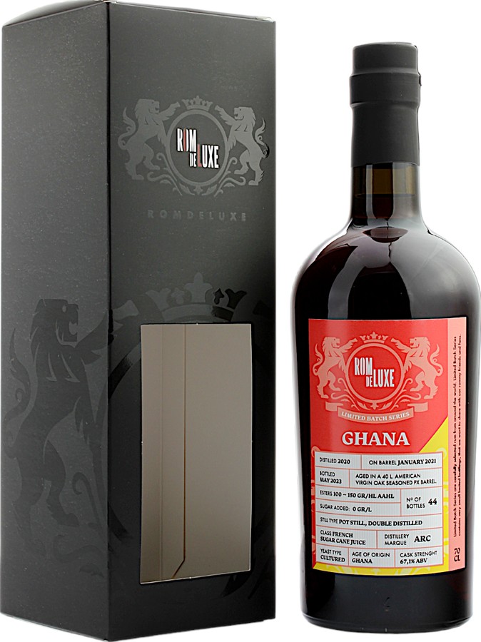 RomDeLuxe 2020 Ghana Limited Batch Series 67.1% 700ml