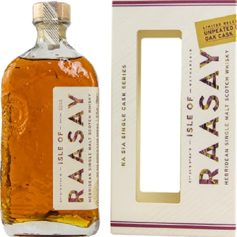 Raasay 2018 Na Sia Single Cask Unpeated Ex-Bordeaux Red Wine Cask 61.9% 700ml