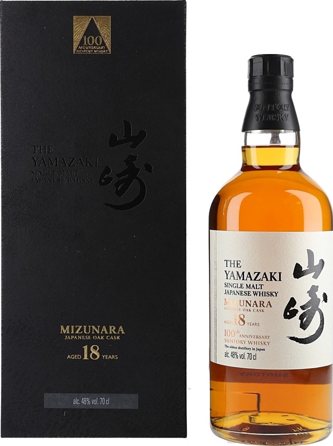 Yamazaki 18yo Mizunara Suntory 100th Anniversary 48% 700ml