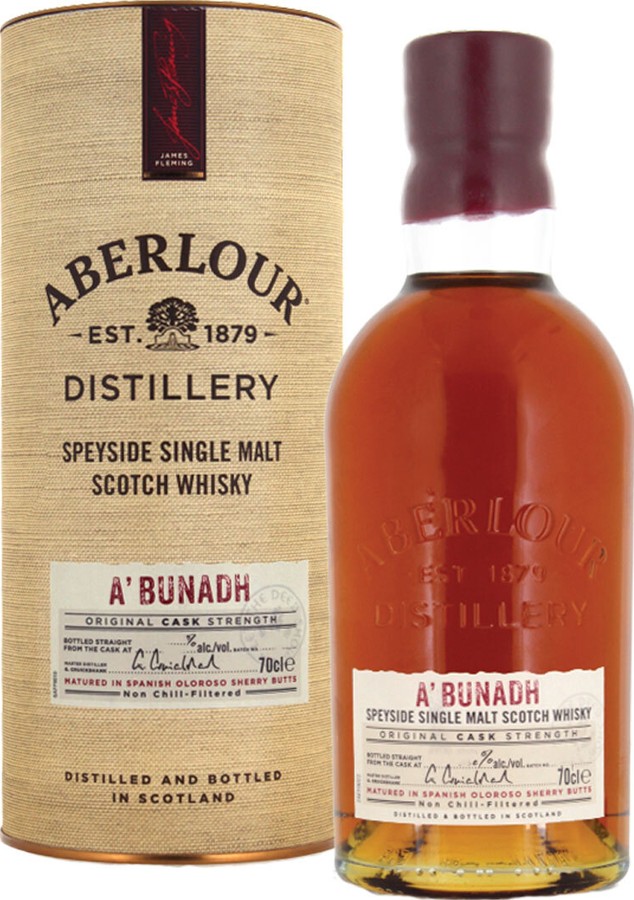 Aberlour A'bunadh batch #76 Spanish Oloroso Sherry Butt 61.3% 700ml