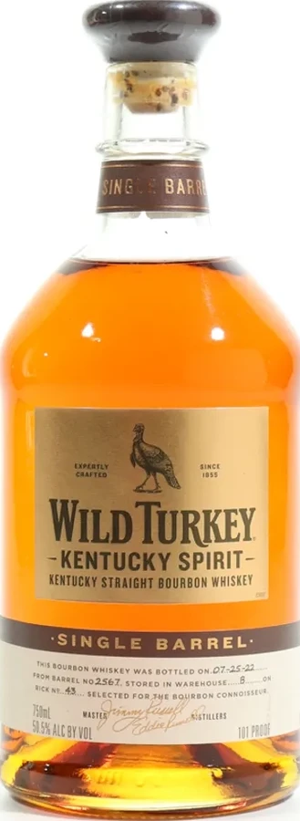 Wild Turkey Master Distiller Select Kentucky Spirit Wild Turkey Distillery Giftshop 50.5% 750ml