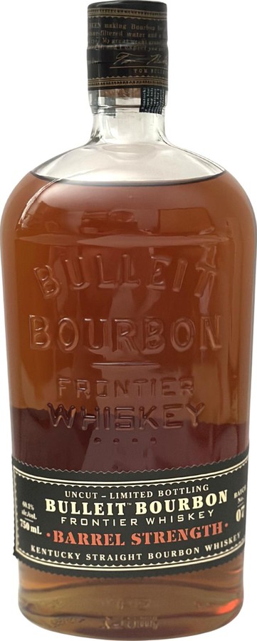 Bulleit Barrel Strength Distillery Bottling 60.1% 750ml