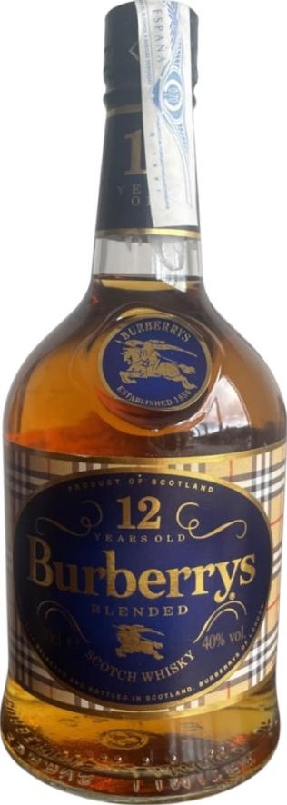 Burberrys 12yo Blended Scotch Whisky 40% 700ml