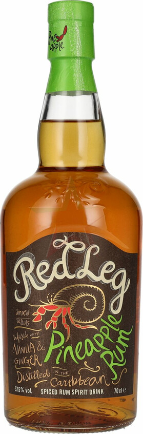 Red Leg Pineapple Rum Jamaica 37.5% 700ml