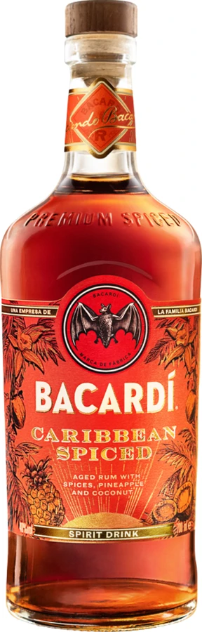 Bacardi Caribbean Spiced Rum 40% 700ml