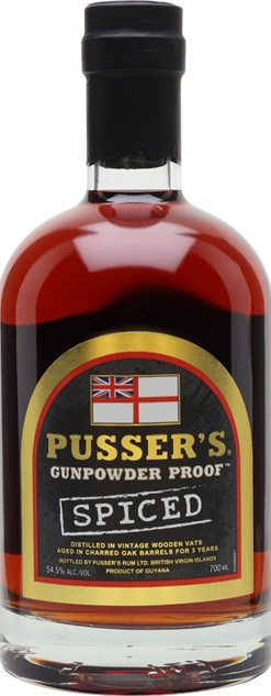 Pussers Gunpowder Proof Spiced 54.5% 700ml