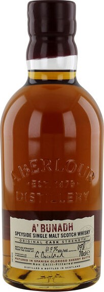 Aberlour A'bunadh batch #78 Spanish Oloroso Sherry Butts 60.7% 700ml