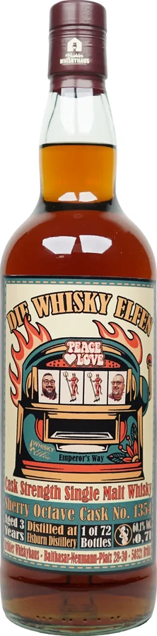 Emperor's Way 3yo BW Die Whisky Elfen Peace & Love Sherry Octave 60.1% 700ml