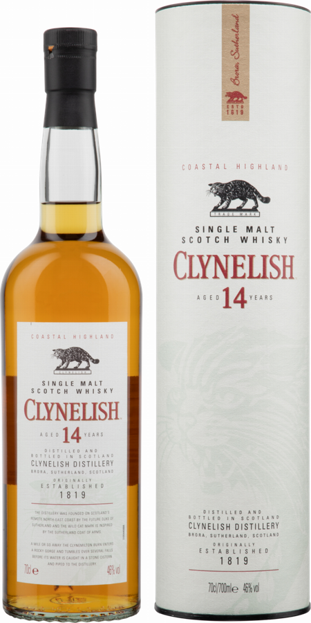 Clynelish 14yo Coastal Highland Single Malt 46% 700ml