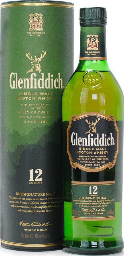 Glenfiddich 12yo 40% 700ml