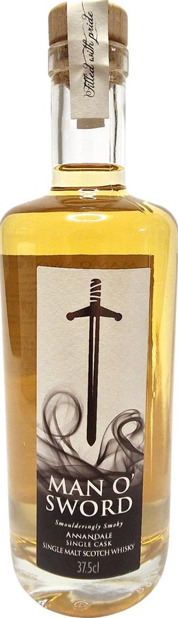 Annandale 2015 Man O Swords Handfilled Distillery only Distillery Sale 58.7% 375ml