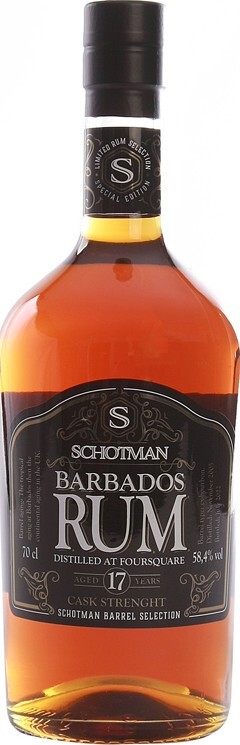 Schotman 2005 Foursquare Rum Barbados 17yo 58.4% 700ml