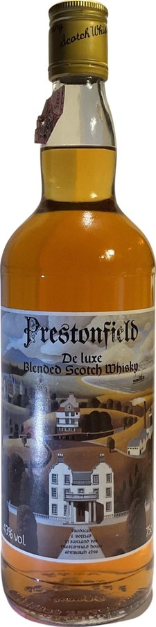 Prestonfield De Luxe Blended Scotch Whisky SV Elite Import S.R.L. Milano 43% 750ml