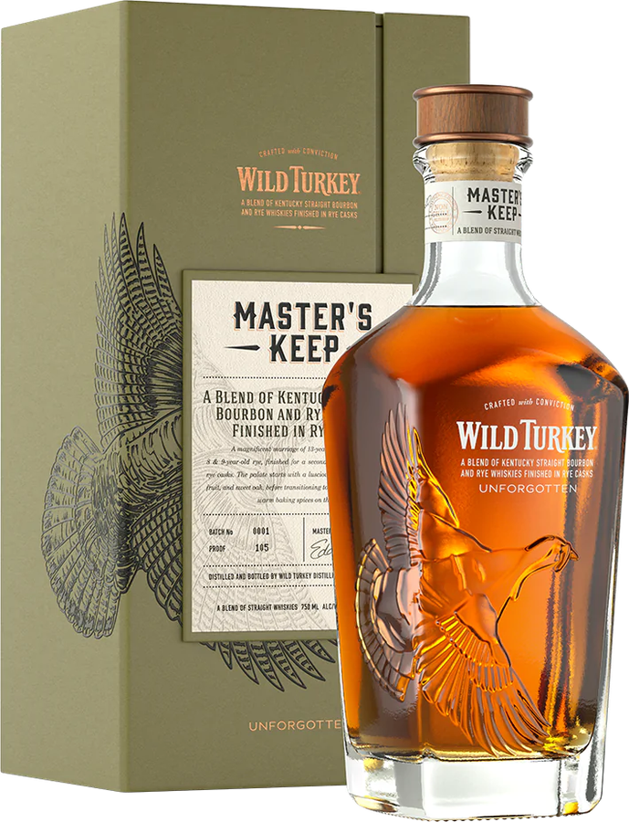 Wild Turkey Master's Keep Unforgotten New American Oak 52.5% 750ml