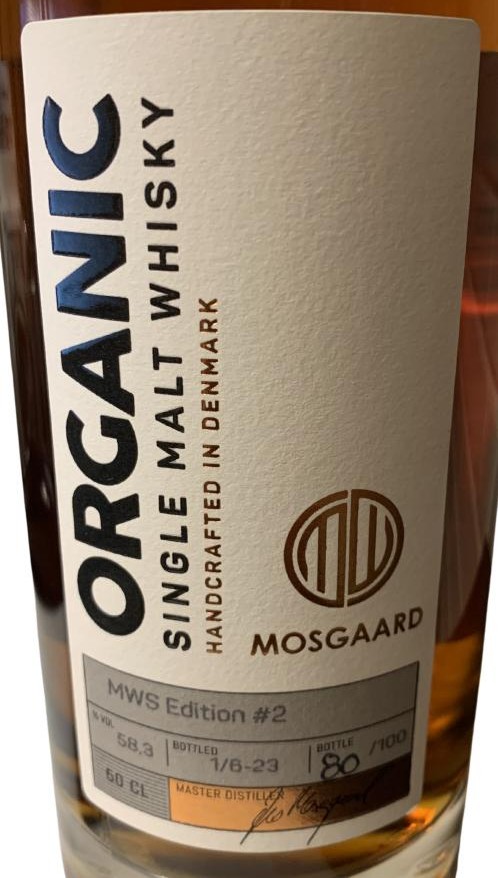 Mosgaard 5yo MWS Edition #2 Amontillado quarter cask vs. Ex Boal Madeira Mosgaard Whisky Society 58.3% 500ml