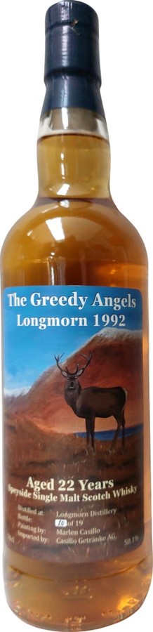 Longmorn 1992 CG The Greedy Angels 50.1% 700ml