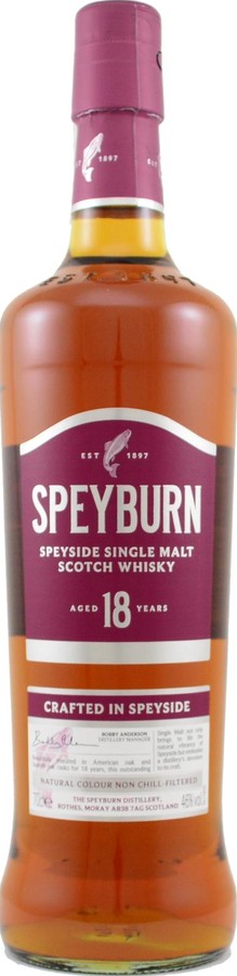 Speyburn 18yo Anniversary Edition Spanish and American Oak 46% 700ml