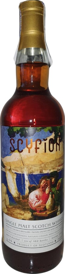 Fettercairn 2007 BR Scyfion Choice Prosek Dalmatian wine 53.6% 700ml