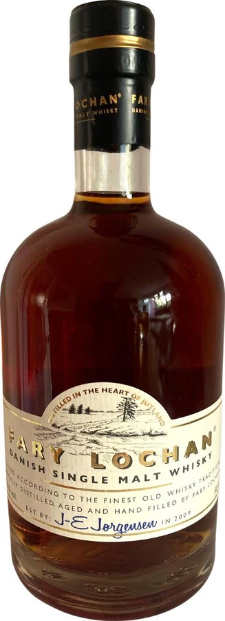Fary Lochan 2015 Port & Peat No 1 2nd Fill Bourbon Hogshead Port Wine Finish 60.9% 500ml
