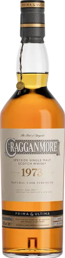 Cragganmore 1973 Prima & Ultima Refill American Oak Hogshead 44.8% 700ml