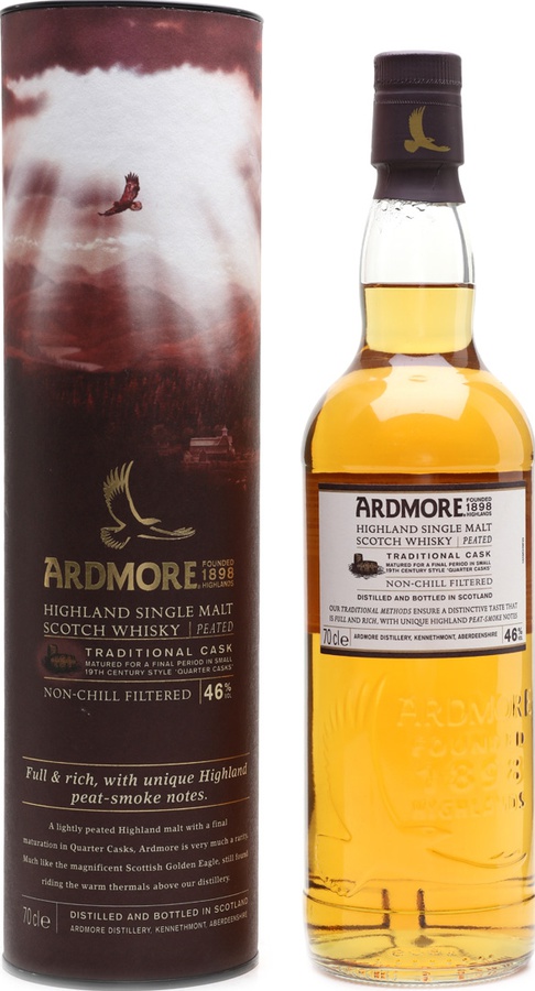 Ardmore Traditional Cask Peated 46% 700ml