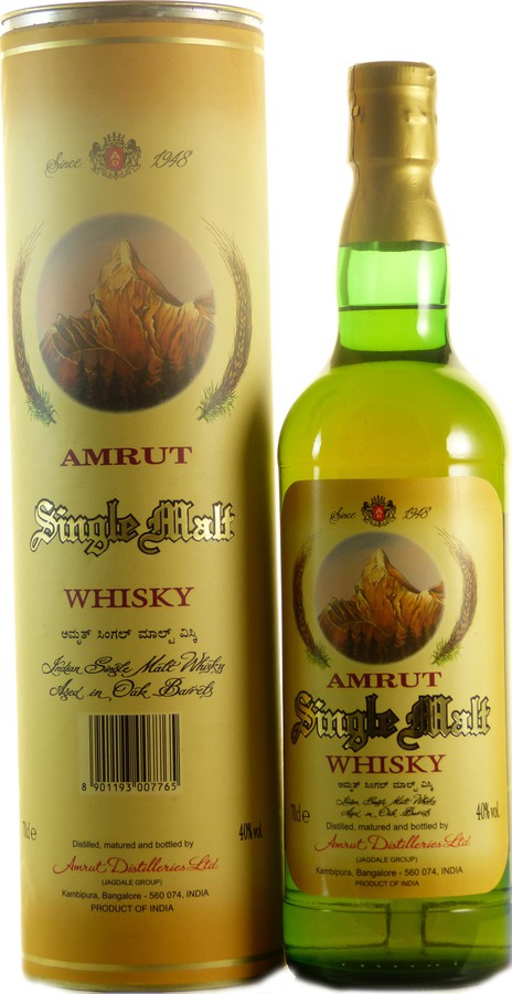 Amrut Single Malt Whisky bottled 25-06-2004 40% 700ml