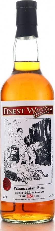 Finest Whisky Berlin 1982 Panamanian Rum 10th Anniversary 35yo 46.5% 700ml