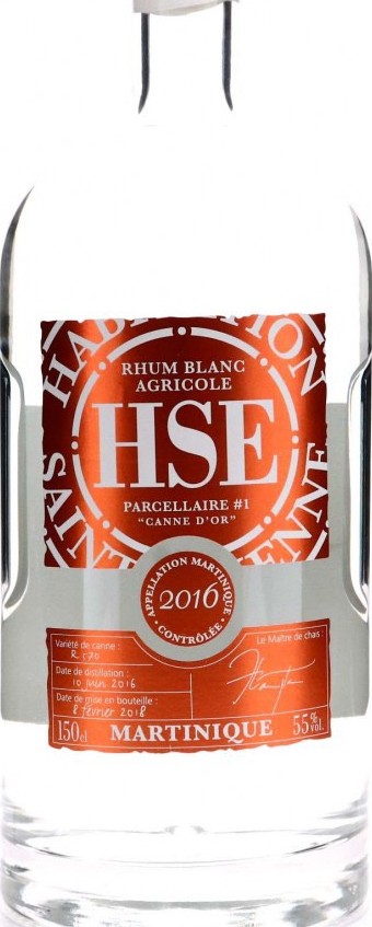 HSE 2016 Distillerie du Simon Parcellaire #1 Canne D'Or Magnum 55% 1500ml