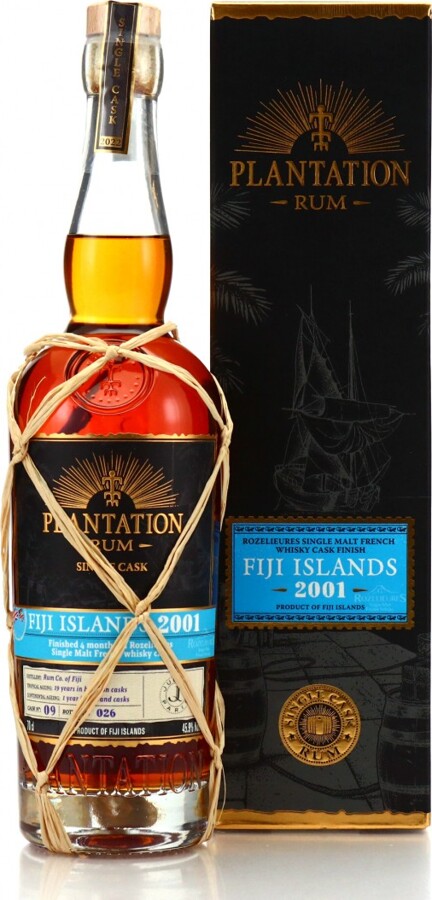 Plantation 2001 Fiji Rum & Co Cask #9 20yo 45.9% 700ml