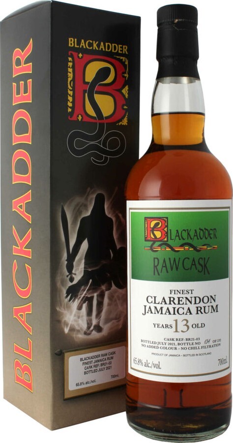 Blackadder 2007 Clarendon Jamaica 13yo 65.8% 700ml