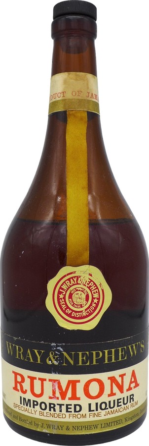 J. Wray & Nephew LTD. Rumona Jamaican Imported Liqueur 31.5% 700ml