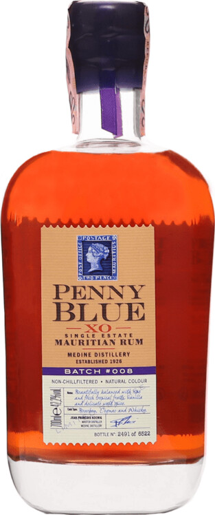 Penny Blue Mauritian XO 42.2% 700ml