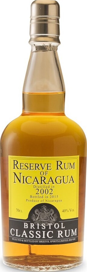 Bristol Classic Rum 2002 Reserve Nicaragua Spirits 13yo 40% 700ml